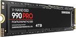 Samsung 4TB 990 Pro M.2 NVMe SSD $424.58 Delivered @ Amazon DE via AU