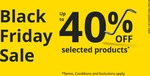 40% off Mattresses (Excluding Children’s), 30% off All Beds, 15% off Selected Wardrobes Including PAX + More @ IKEA