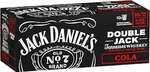 Jack Daniel's Double Jack Whiskey & Cola, 6.9%, 375ml Cans (10-Pack) $54.20 Delivered @ Amazon AU