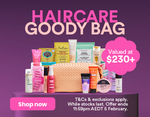 Free Haircare Goody Bag with $49 Spend on Participating Brands @ Priceline (Free Sister Club Membership Required)