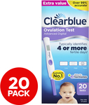 Clearblue Advanced Digital Ovulation Test, 20 Tests $25 + Delivery ($0 with OnePass) @ Catch