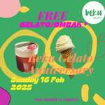 [VIC] 50 Free Cups of Gelato or Ombak Coffee from 12pm Sunday (16/2) @ Beku Gelato (Carlton, Instagram Required)