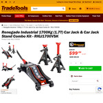 Trolley Jack and 2 Jack Stands $99 + Delivery ($0 in-Store QLD) @ TradeTools
