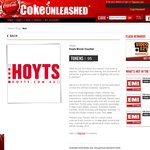Hoyts Movie Ticket - 95 Coke Unleashed Tokens