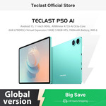 Teclast P50AI (11" 90Hz, Android 15, 6GB/128GB, Widevine L1) US$69.99 (~A$109.15) Shipped @ Teclast Official AliExpress