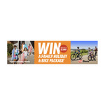 Win a $1,000 Ingenia Holiday Park Gift Card + Family Pedal Bike Package (2 Adults, 2 Kids) Valued at $1,800 from 99bikes