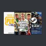 Win a Key for GTA V Online Premium Edition, a $20 USD Steam Gift Card, or a PUBG Mobile 1800 UC Gift Card from Premium CD Keys