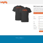 FREE T-Shirt Including Delivery, from Insightly (Submit Review on Chrome Web Store Required)