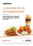 Buy Full Price Meal and Get Additional for $1 at Wagamama 