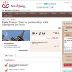 Free Paris Transit Tour [First 200 Bookings] ~$90 AUD value