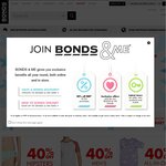 Bonds - Click Frenzy 40% Off Everything, Free Shipping