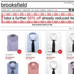 Brooksfield Shirts - Further 50% off Already Reduced Items + Delivery ($10 Flat)