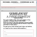 Free Show in Perth Featuring Comedian Michael Connell June 8