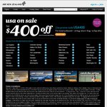 $400 off USA Return Flights on Air New Zealand via AKL