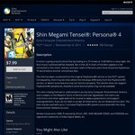 Persona 4 PS2 [PS3 Digital Download] NA Sale US$7.99
