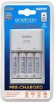 "Sanyo" Eneloop Quick Charger + 4x AAs for $20 at Masters [Click and Collect] at Selected Stores