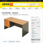 Office Desks from $10.00* Showroom Deal ABSOE West End, Brisbane