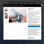 My Birthday- Your Gift - 300 Only - Qicklock Portable Door Locks @ $4.99ea Free Shipping in OZ