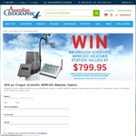 Win a Oregon Scientific WMR300 Weather Station (Valued at $800) from Australian Geographic