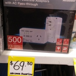 NetComm Powerline Adapters with AC Pass-through, $69.30 Clearance @ Officeworks Caroline Springs VIC