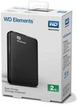 Western Digital WD Elements 2TB Portable Hard Drive, $100 Delivered, Shopping Express eBay