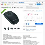 eBay Group Deal - Logitech T400 Touch Mouse - $22 (RRP - $59.95) - Free Delivery