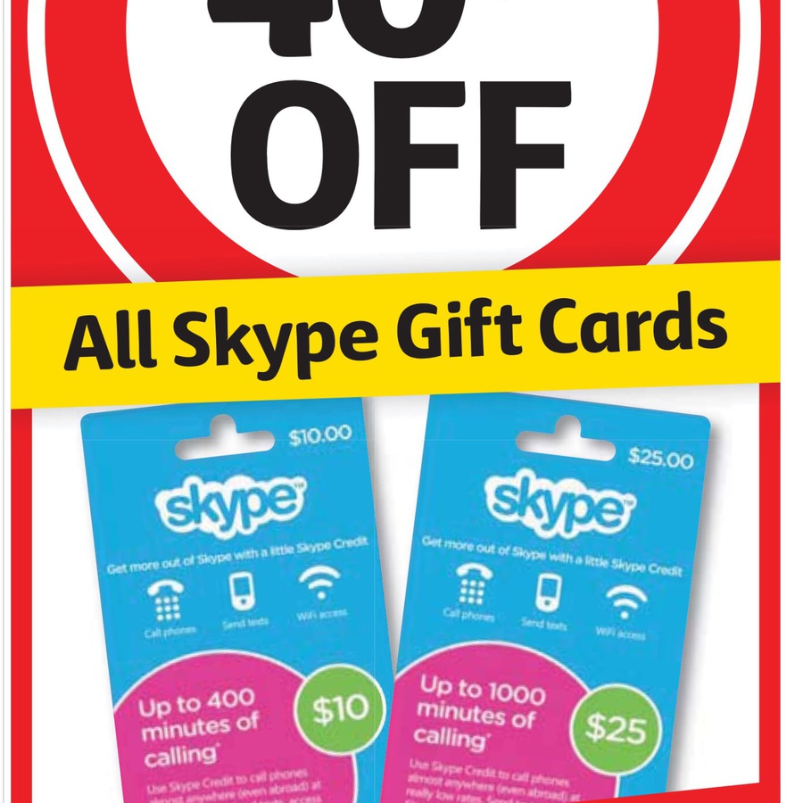 buy skype gift card