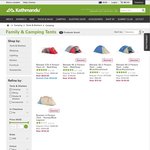 Kathmandu - Clearance on Selected 2 and 3 Person Tents ~ $70 and $140. [Postage $10]