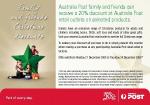 Australia Post Retail Outlet 20% off Friends and Family Discount - Victoria Only