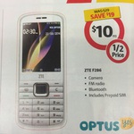 Optus ZTE F286 Mobile Phone $10 (Was $29) @ Coles