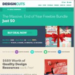 Free Bundle of Design Resources Worth $689 @ Designcuts (Signup Required)