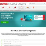 Coles Online (Prepaid) MasterCard - Save $5