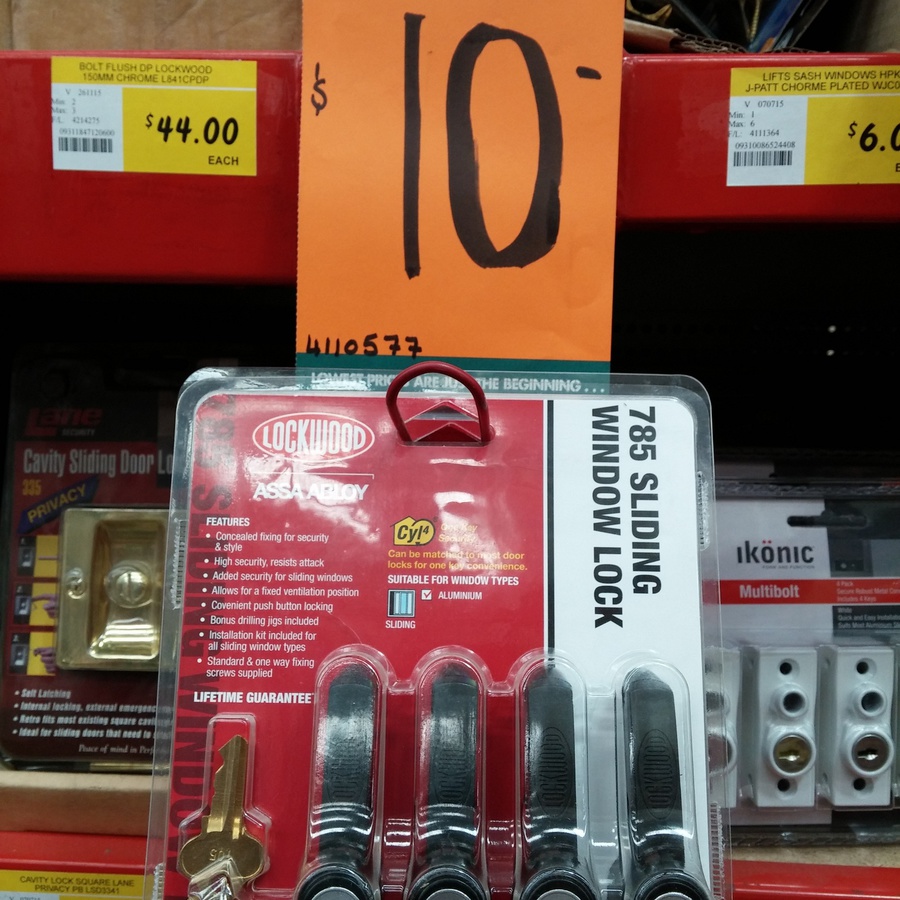 bunnings luggage locks