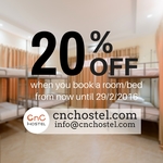 20% off Your Stay at CnC Hostel in Danang, Vietnam