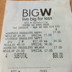 Snugglers Nappy $17 Per Box at Big W Hurstvillle NSW