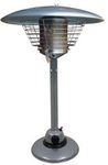 'Red Centre' Table Top Gas Patio Heater Silver 88cm - $69 @ Masters