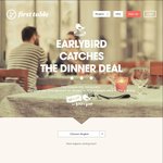 50% off First Table at a Restaurant Each Evening ($10), $5 Credit for Melbourne Signups (GC, SYD, MELB)