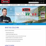 Win a Trip for 2 to Italy Worth $47,500 from Swisse [With Purchase]