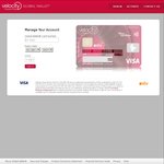 Velocity Global Wallet Travel Card - Double Velocity Points on International Spend