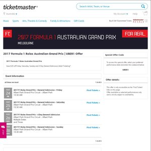 ticketmaster grand prix