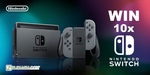 Win 1 of 10 Nintendo Switch Consoles Worth $470 from Play-Asia.com