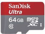 SanDisk Ultra 64GB MicroSDXC Memory Card $34.99 @ Officeworks