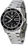 Seiko 5 SNZH55 Auto 100M Black Dial S/Steel Mens Watch US $112 AUD $154.53 Del at Amazon + eBay Watch Deals
