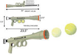 Bazook-9 Dog Tennis Ball Gun Launcher with 2 Tennis Balls $18.40 @ KG Electronic eBay