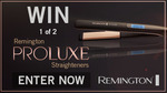 Win 1 of 2 Remington Proluxe Hair Straighteners Worth $149.95 from Seven Network