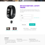 Mio Slice Heart Rate + Activity Tracker $99.50 Delivered @ Mio Global
