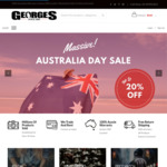 Up to 20% off Cameras and Lenses @ Georges Cameras