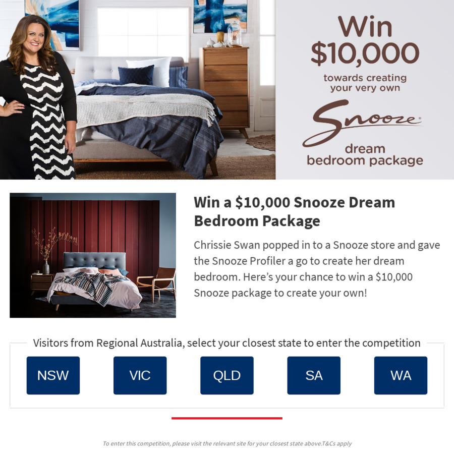 Win a 10,000 Snooze Voucher from Nova [Except ACT] OzBargain