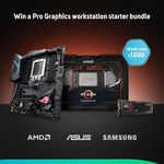 Win an AMD/Samsung/ASUS Pro Graphics Workstation Bundle Worth $2,340 from Scan