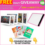 Win 1 of 15 Diamond Painting Prize Packs from Easy Whim on Facebook